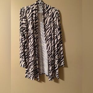 Zebra cardigan